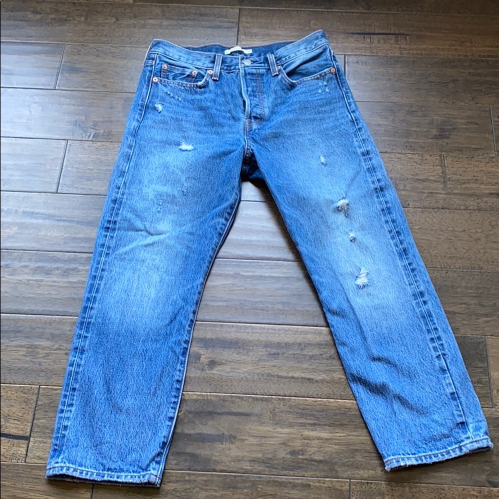 Levi’s Wedgie High Waist Straight Jeans
